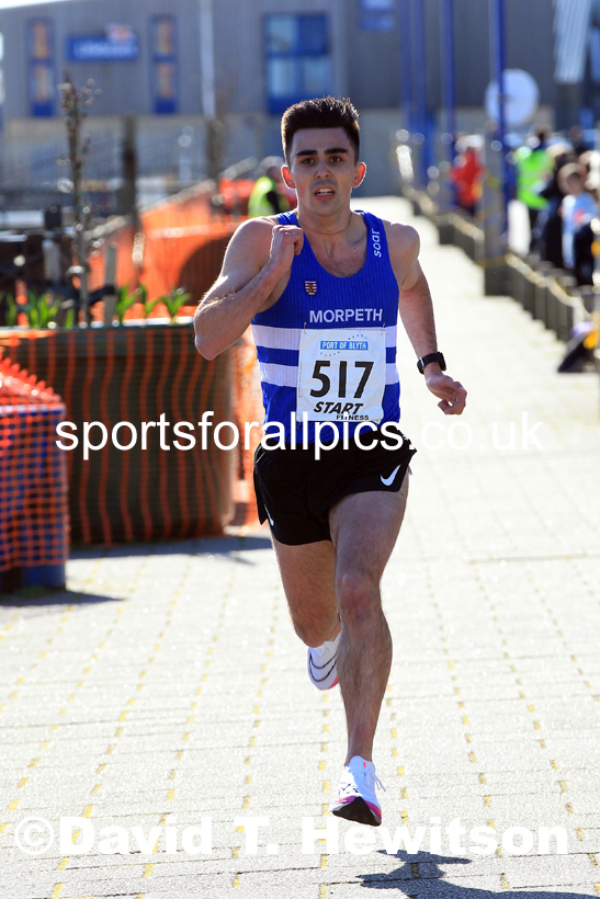 Blyth 10k Road Race, Sunday, April 3rd.  Photo: David T. Hewitson/Sports for All Pics